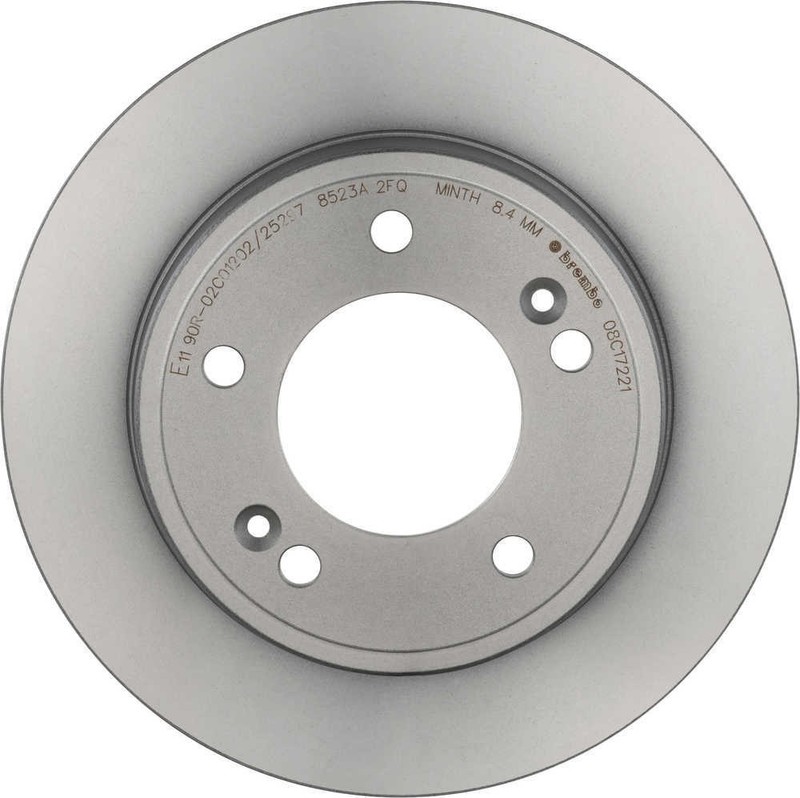 Disc Brake Rotor-Premium UV Coated OE Equivalent Rotor Brembo 08.C172.21
