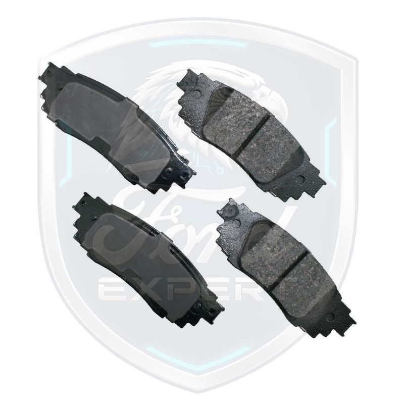 Akebono OEM Front & Rear Brake Pads For 2019-2025 Toyota RAV4 Lifetime Warranty gallery