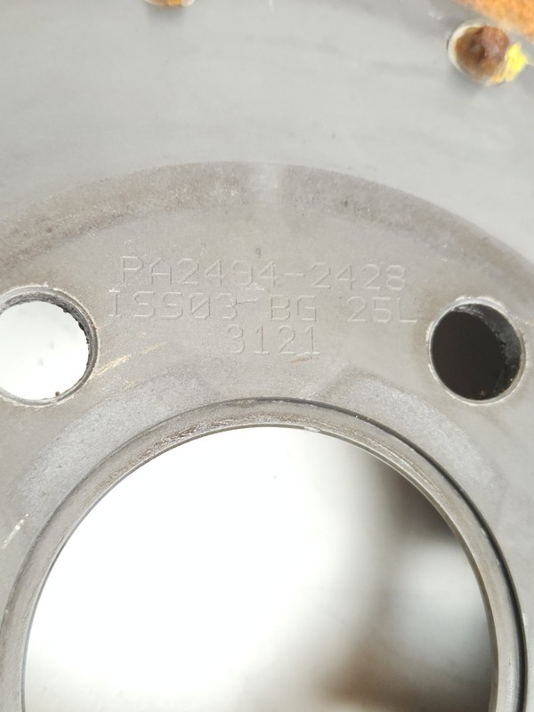 2012-2014 MCLAREN MP4-12C FRONT LEFT OR RIGHT DISC BRAKE ROTOR PA2494-2428 OEM gallery