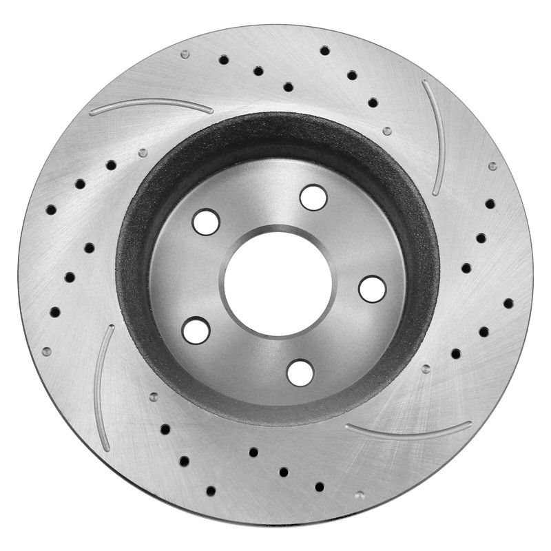 Front Brake Drilled Rotors &Pads for Dodge Durango Jeep Grand Cherokee 2011-2021 gallery