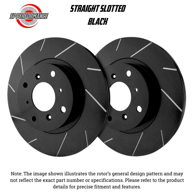 SP Performance Disc Brake Rotor Set Rear For 1996-1999 Subaru Legacy gallery