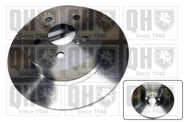 2x Brake Discs Pair Solid fits TOYOTA AVENSIS AZT220 2.0 Rear 01 to 03 1AZ-FSE gallery