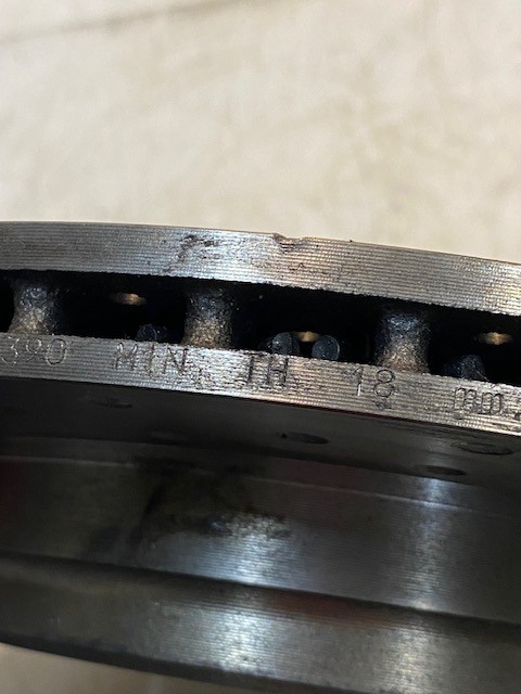 Eurorotor 5-Lug Brake Disc Rotor MA-830, 5390 Min Th 18, 5x114mm 66mm Bore gallery