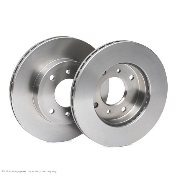 2X APEC Front Brake Discs for NISSAN 200SX 1988-94 256mm Vented DSK507 gallery