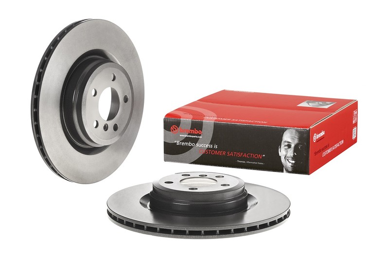 Brembo Rear (370mm) Coated Disc Brake Rotor 09.C314.11 for 550i GT 750i