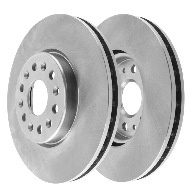 10pc Front Rear Brake Rotors Ceramic Brake Pads for Buick Enclave Cadillac XT5 gallery