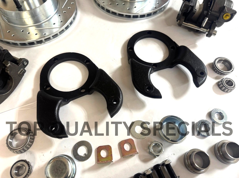 1937 - 1948 Early Ford Front Disc Brake Conversion Kit w/ Spindles gallery