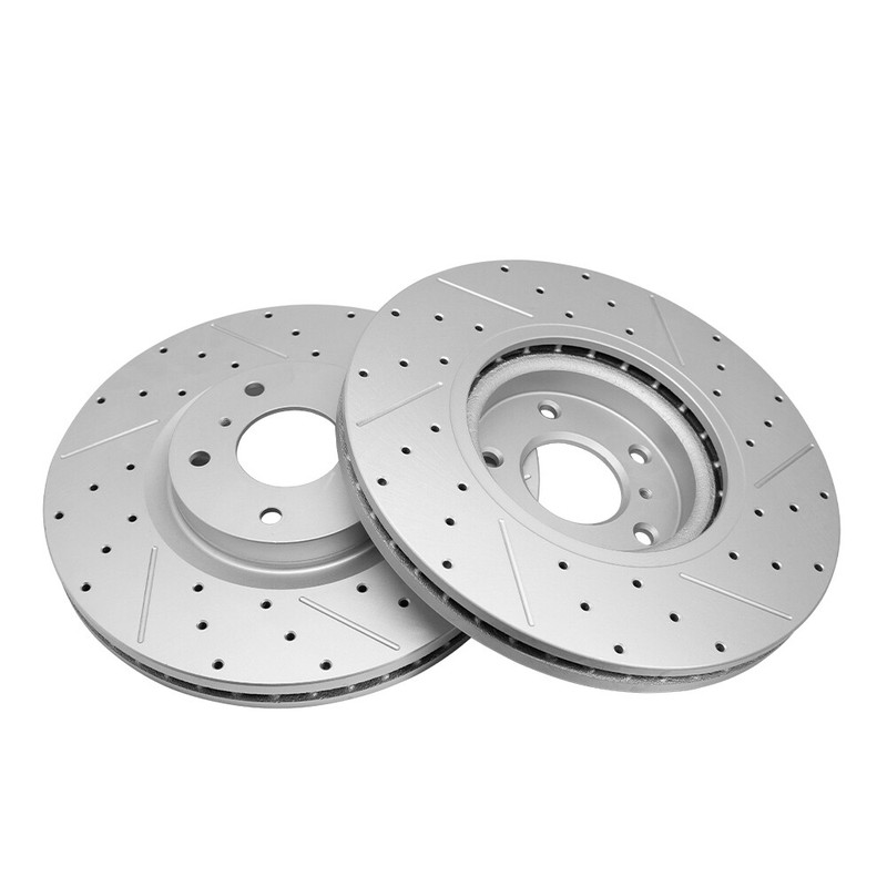 Front Brake Rotors Left & Right For 2005 - 2022 Nissan Murano Maxima 350Z 370Z gallery