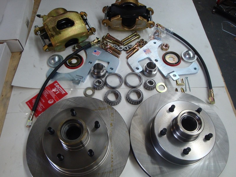 1959 1960 1961 1962 CORVETTE FRONT DISC BRAKE COMPLETE KIT FITS ORIG 15″ WHEELS