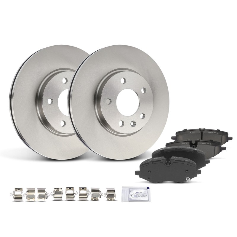 Front Disc Brake Rotor &Brake Pad for Buick Encore GX 20-23 Chevy Trailblazer