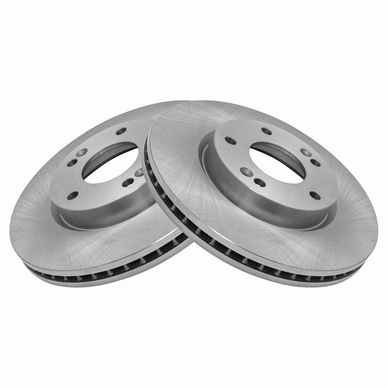 TRQ Front Ceramic Brake Pad & Disc Rotor Kit for Optima Sonata Tucson Sportage gallery
