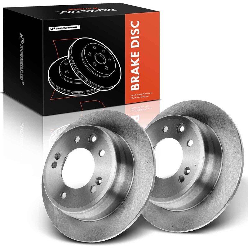A-Premium Disc Brake Rotor Rear for Hyundai Elantra2009-2012 Tucson Kia Sportage