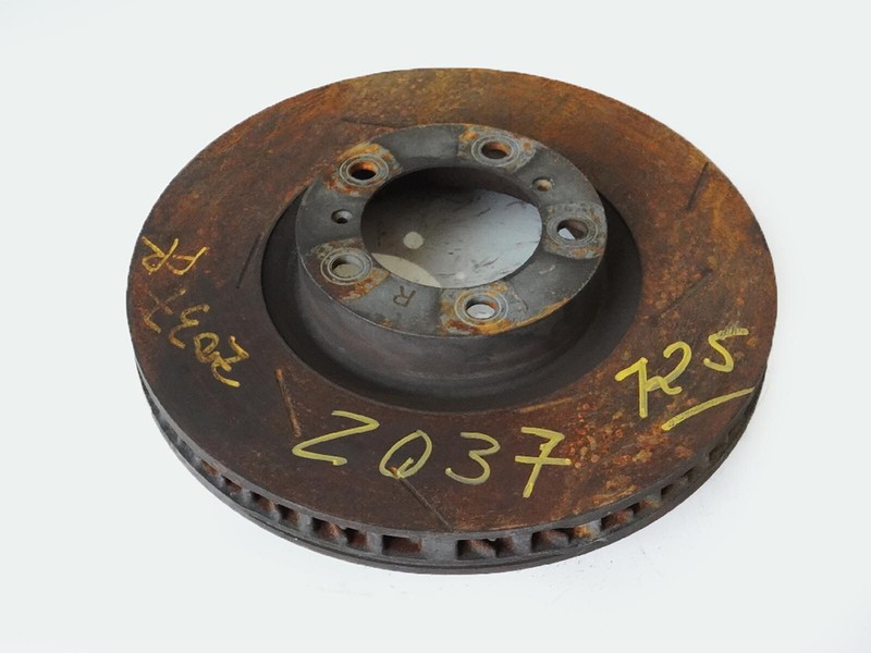 2010 - 2016 Porsche Panamera 970 3.6L Rotor Brake Disc Front Right Rh Side OEM gallery