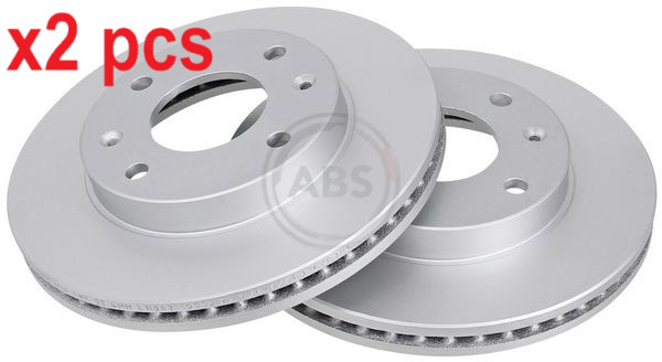 X2 PCS L&R SIDES BRAKE DISC 17427