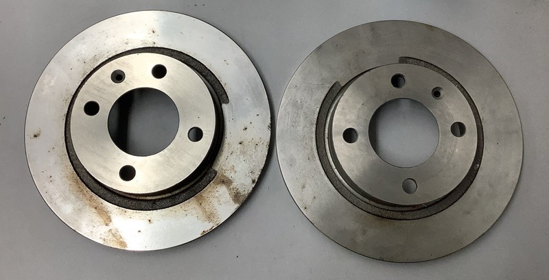 Lot of 2 ATE 171615301 24.0112.01014.1 Brake Rotors for ’73-’93 Audi VW (r17)