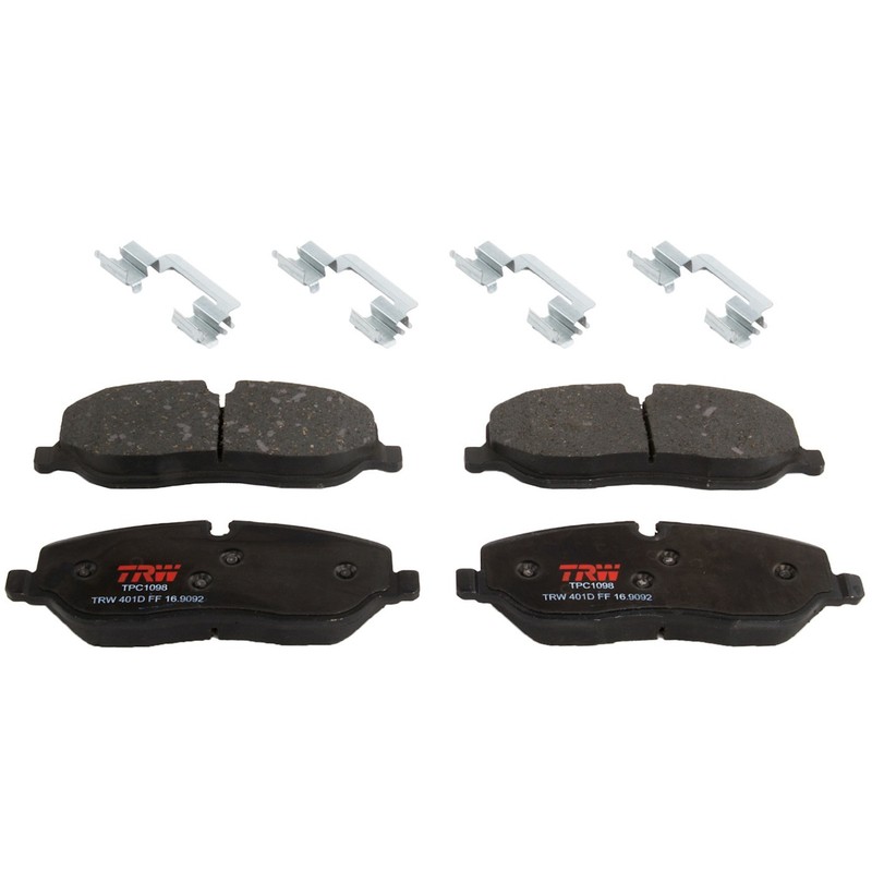 TRW TXH1098 Brake Pad Set For 2005-2009 Land Rover LR3 Front