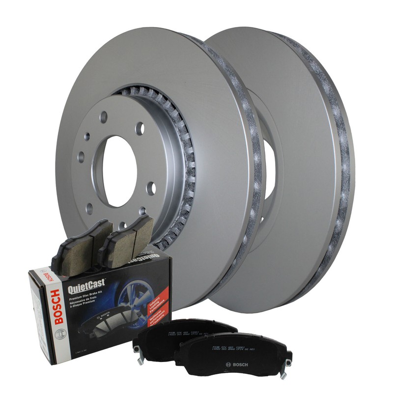 Front Brake Kit 325mm Rotors & Bosch Ceramic Pads For Buick Chevy GMC Isuzu Saab