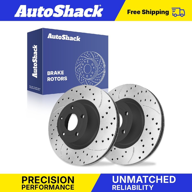Front Drilled Slotted Brake Rotors for Ford, Escape 2020-2025
