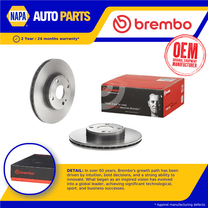 2x Brake Discs Pair Vented fits MAZDA MX5 Mk2 1.6 Front 98 to 05 255mm Set New