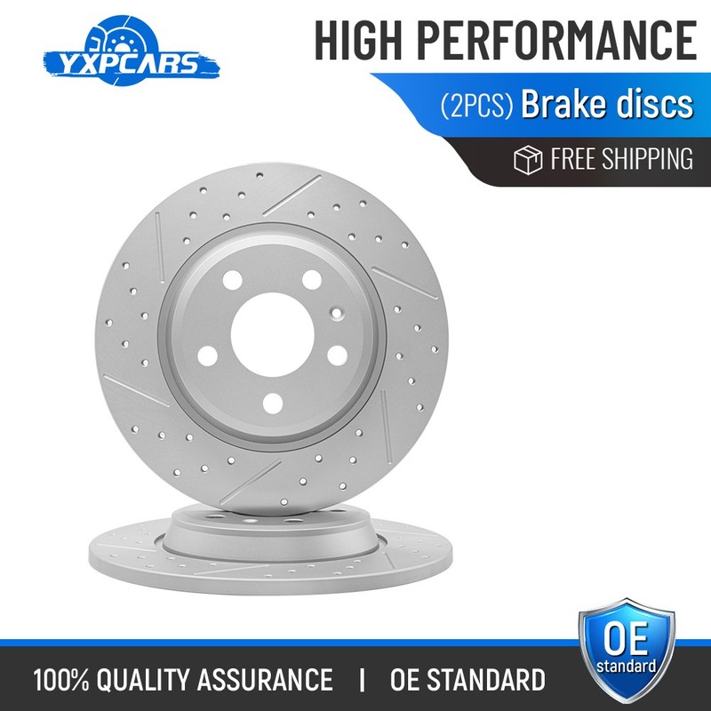 300mm Rear Drilled Disc Brake Rotors for Audi A4 Allroad Quattro A5 Sportback Q5