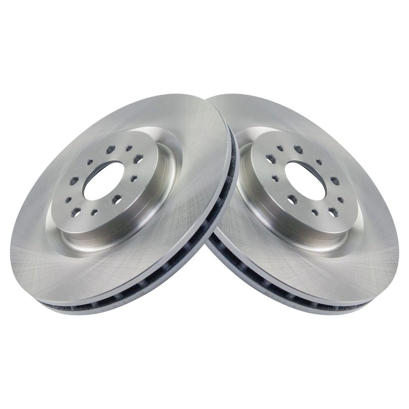 TRQ Front & Rear Brake Rotors Set Fits 2015-2022 Ram ProMaster City gallery