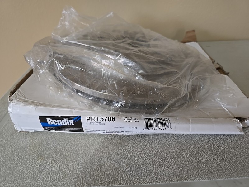 Bendix PRT5706 Premium Vented Front Brake Rotor #4236 AMZ36 gallery