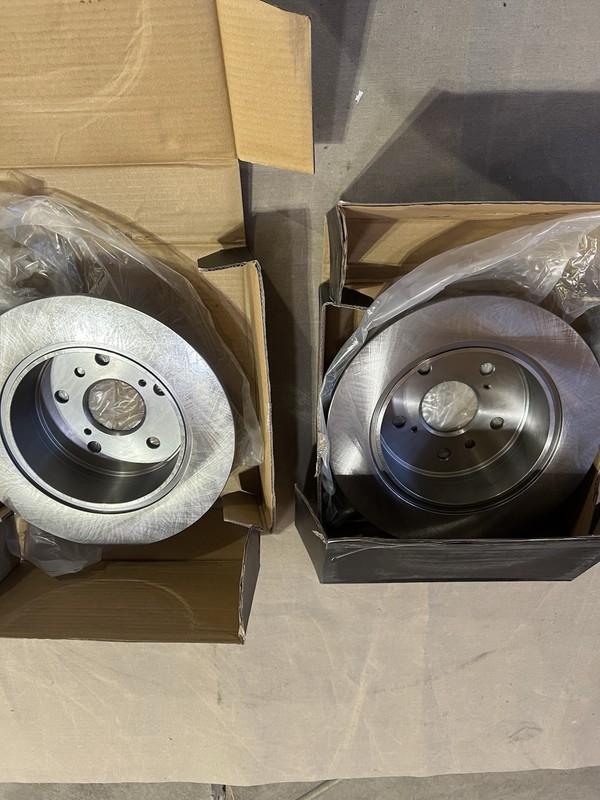 Dynamic Friction 600-76079 Disc Brake Rotor For 07-12 Avalon Camry ES350 SET NEW gallery