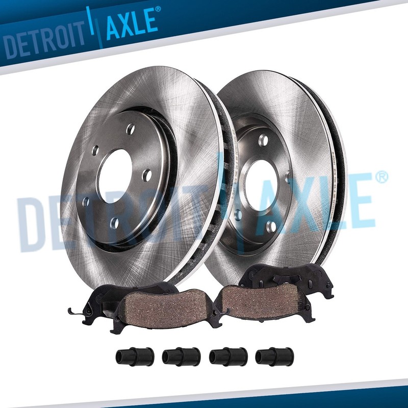 11.02” Front Brake Rotors Pads Kit for Volkswagen Beetle Jetta City Golf City