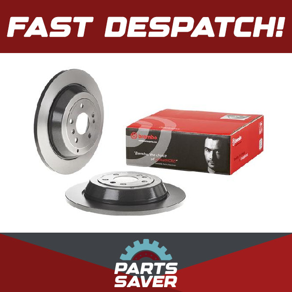 2x Brake Discs Pair Solid fits MERCEDES R320 W251 3.0D Rear 06 to 12 330mm Set
