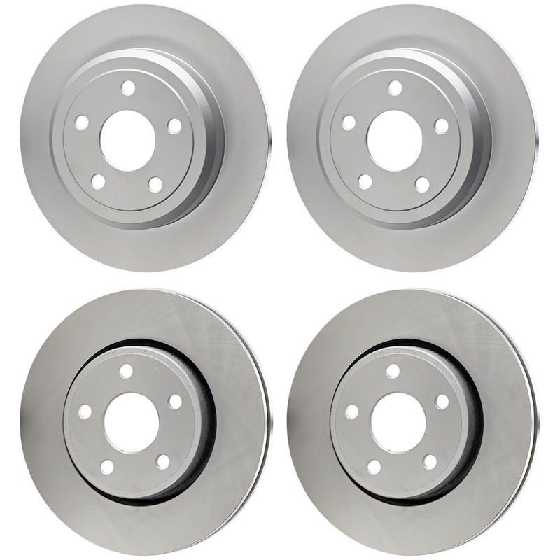 Front & Rear Brake Disc Rotors for Jeep Grand Cherokee Dodge Durango 2011-2020
