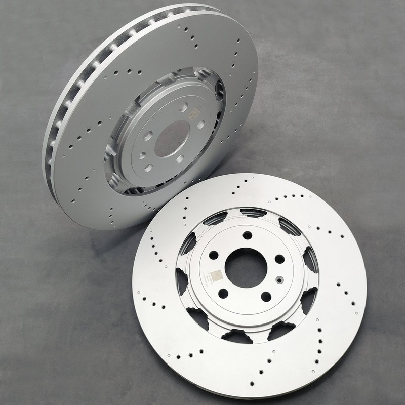 4K0615601A Rear Disc Brake Rotor Set for Audi RS Q8,RS6 Avant,RS7 Sportback 4.0L