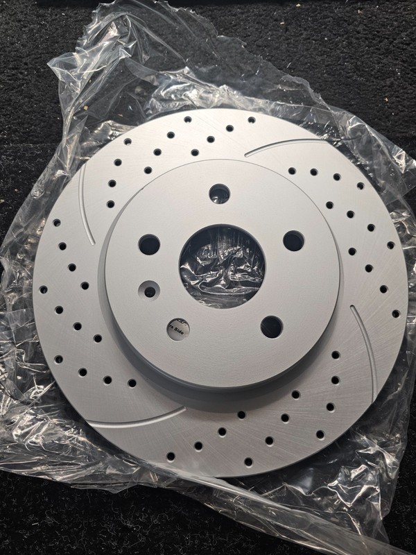 (QTY 2) Auto Shack PR65181DSCR Driver & Passenger Side Silver Coated Break Rotor gallery