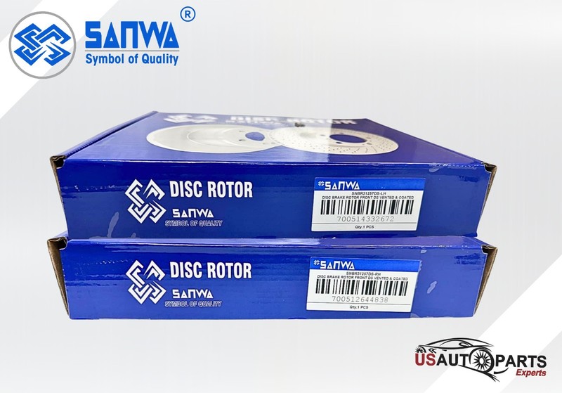 SET OF FRONT & REAR BRAKE ROTOR GEOMET COATED D&S KIT FOR HONDA CIVIC 2006-2015 gallery