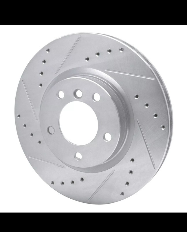 Dynamic Friction 631-31037D Disc Brake Rotor And Pads For 95-02 BMW M3 Z3