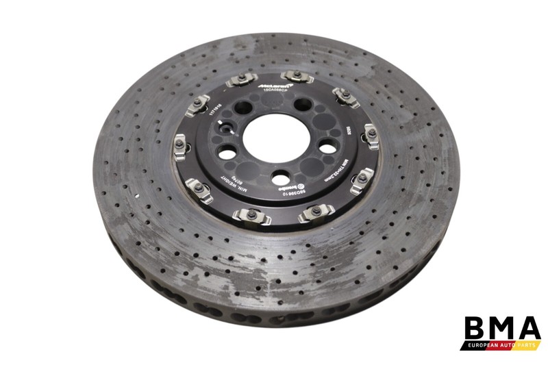 McLaren Senna Front Carbon Ceramic Brake Disc Rotor 2019 2020 OEM
