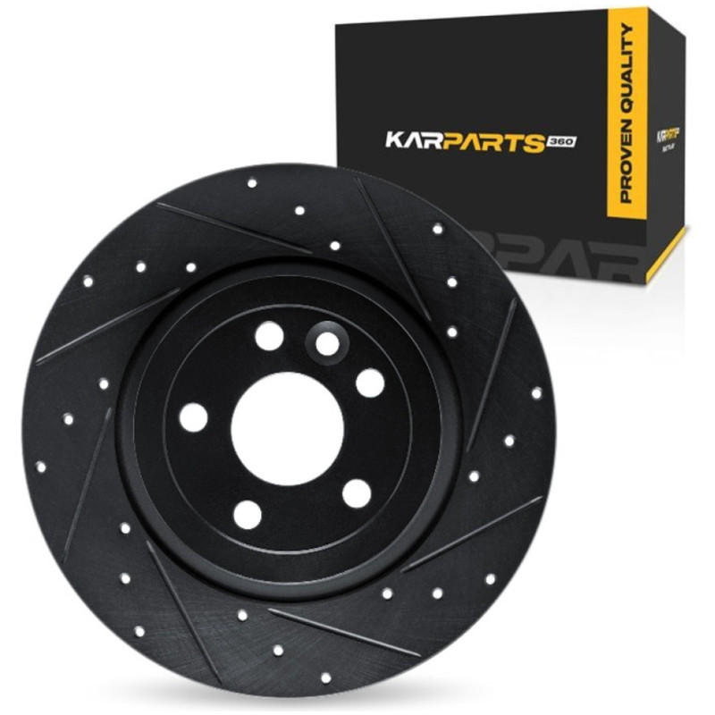 For Land Rover Range Rover Evoque 2016-2019 Brake Rotor Rear, Passenger Side