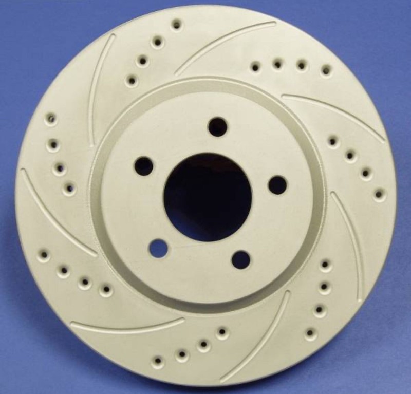 Baer Crossed Drilled Pair Rear 05-14 Mustang GT GT500 USA MADE gallery