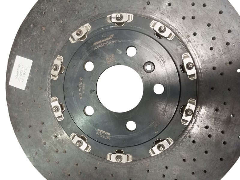 2017-2023 McLaren 720S Front Carbon Ceramic Brake Disc Rotor 14C0033CP gallery