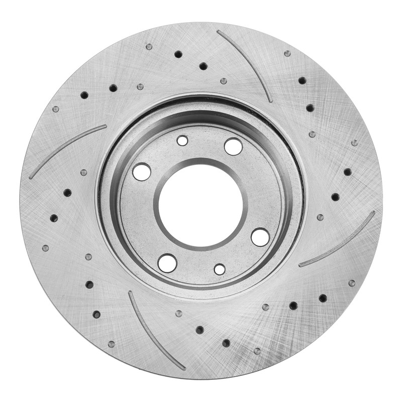 256mm Front 262mm Rear Drilled Brake Rotors Pads For Hyundai Accent 2012 - 2017 gallery