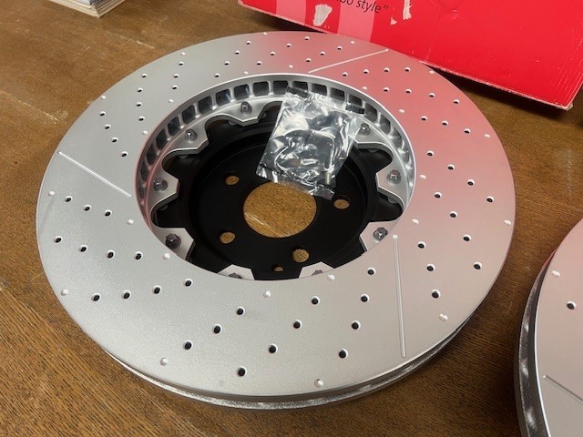 Mercedes Front Brake Disc Rotors Set Of 2 For C63,CLK63,CLS63,E63,SL63,SLK55 gallery