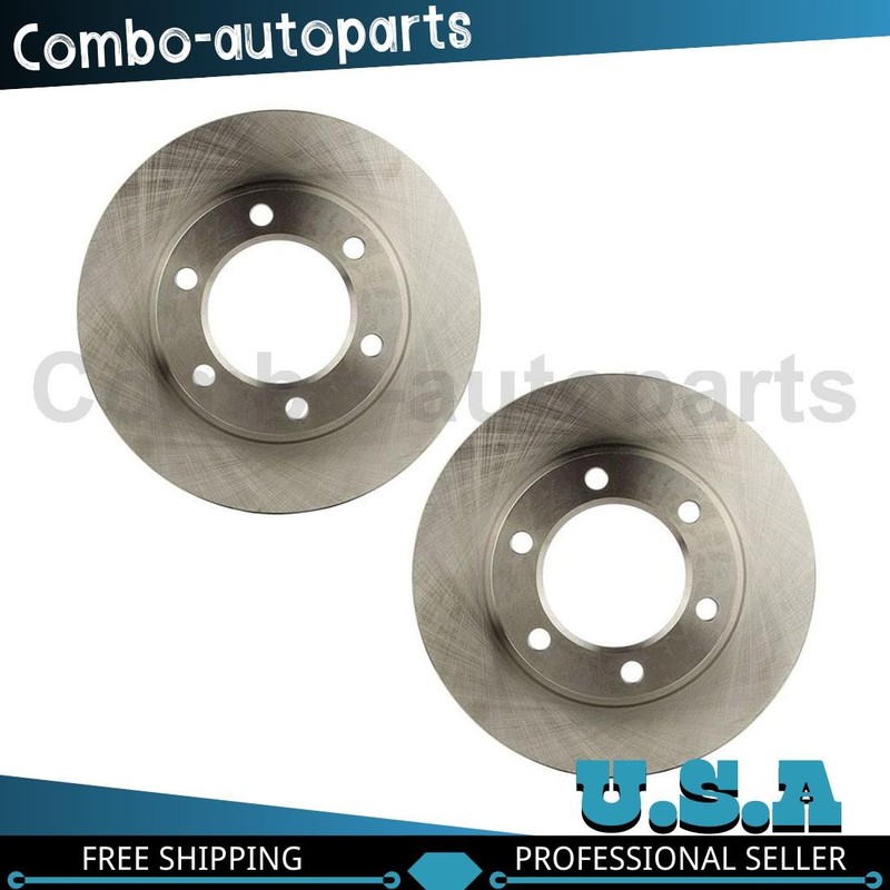 Front Disc Brake Rotors Fits 1987-1991 Chevrolet Blazer 1975-1986 Chevrolet K10
