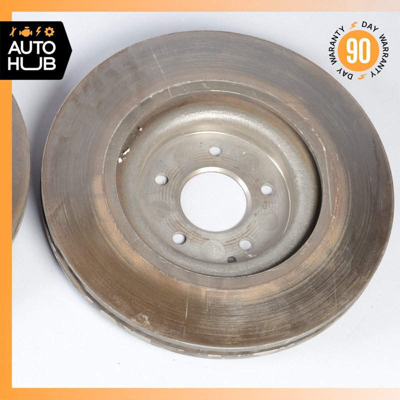 03-06 Mercedes W209 CLK500 Front Brake Rotor Rotors Set 2094210012 OEM gallery