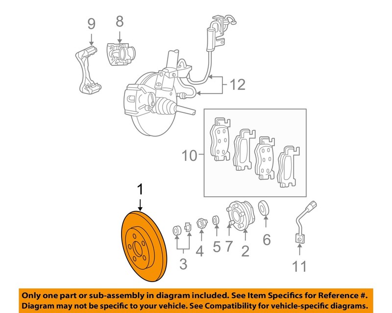 CHRYSLER OEM Front Brake-Disc Rotor 4721820AG