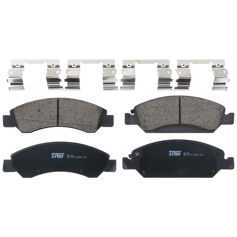 Front Brake Kit 305mm Rotors & TRW Pro Ceramic Pad Set For Silverado Sierra 1500 gallery