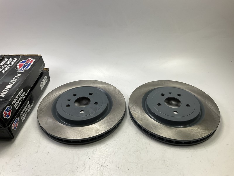 (2) Carquest YH275230P Rear Brake Rotors 365mm For 2009-2019 Cadillac CTS