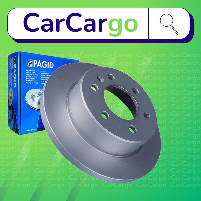 Pagid Rear Brake Discs Sprinter 4-T 419 CDI All-wheel Drive 2019-2024 298mm