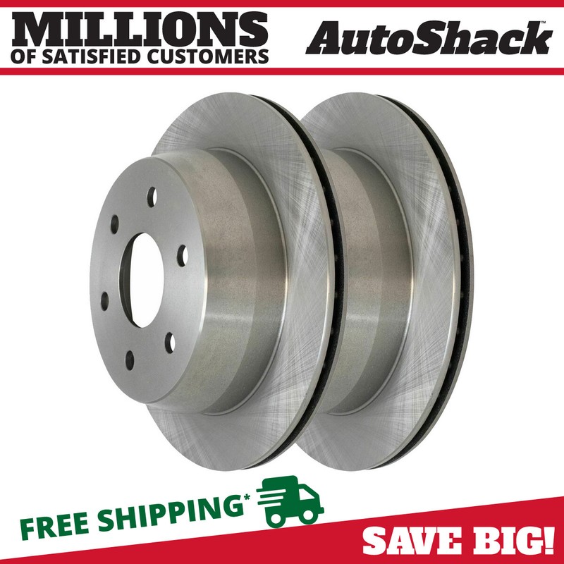 Rear Brake Rotors Pair 2 for Chevy Silverado 1500 Classic GMC Sierra 1500 Safari