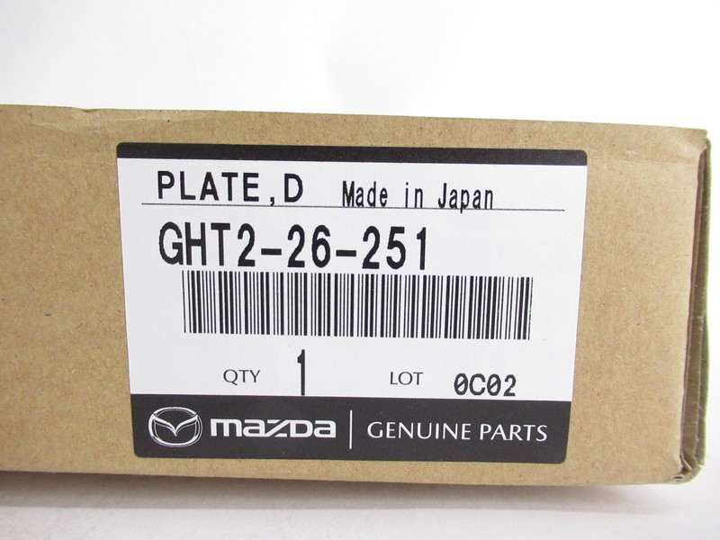 Genuine OEM Mazda GHT2-26-251 Rear Disc Brake Rotor 2014-2019 Mazda 6