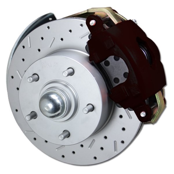 For Chevy Camaro 67-69 Drilled & Slotted Front Disc Brake Conversion Kit gallery
