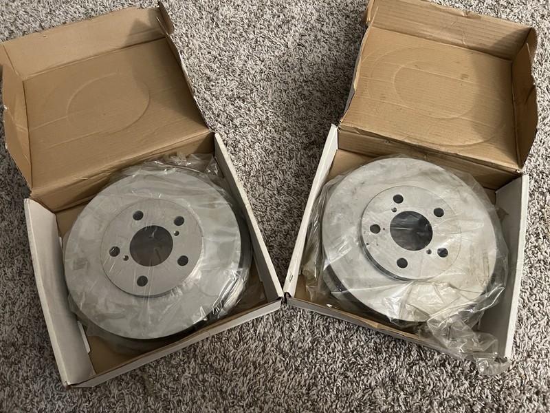 Pair (2) Of Front Brake Rotors for Porsche 911 GT3 (QA35011) Wrapped New In Box